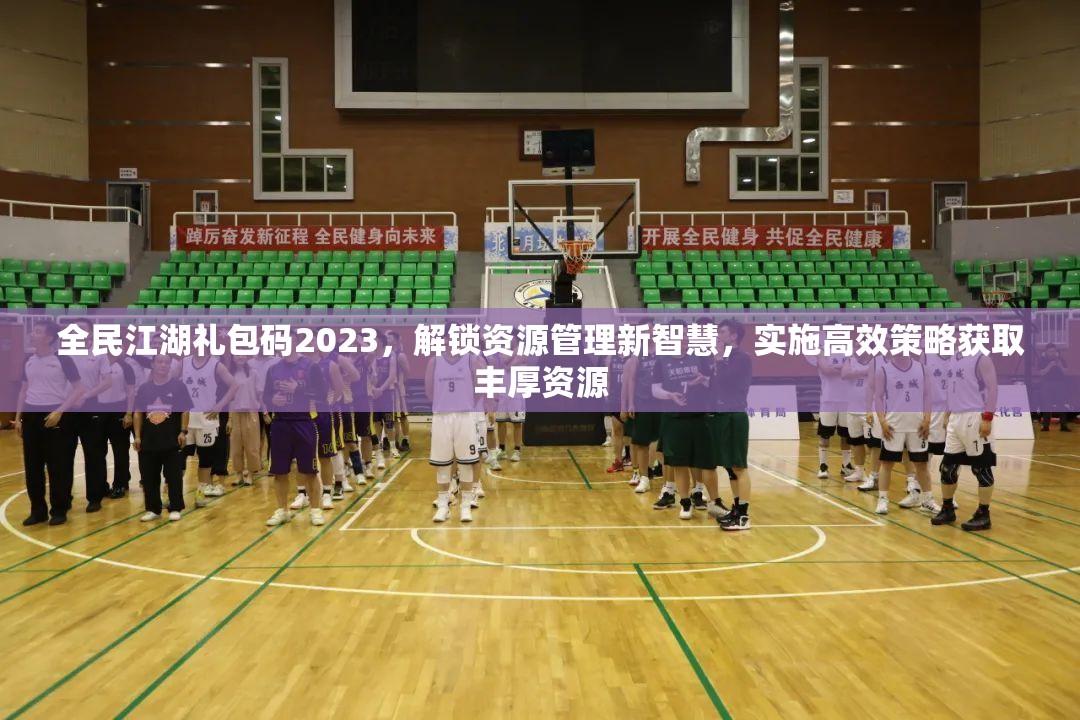 全民江湖禮包碼2023，解鎖資源管理新智慧，實(shí)施高效策略獲取豐厚資源