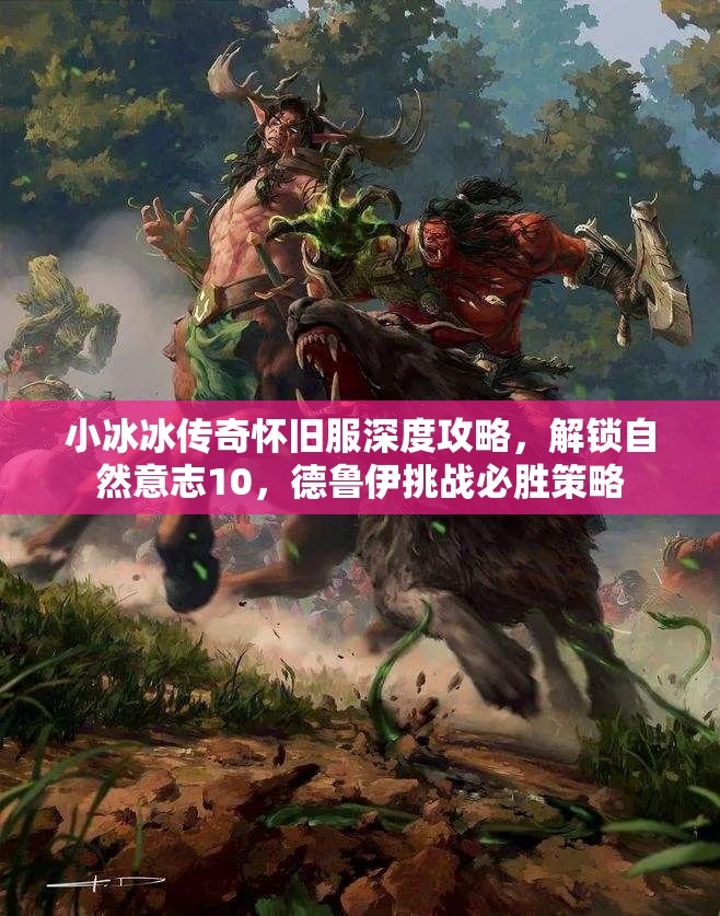 小冰冰傳奇懷舊服深度攻略，解鎖自然意志10，德魯伊挑戰(zhàn)必勝策略