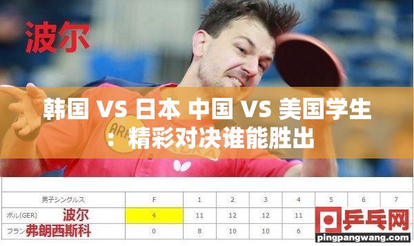 韓國(guó) VS 日本 中國(guó) VS 美國(guó)學(xué)生：精彩對(duì)決誰(shuí)能勝出