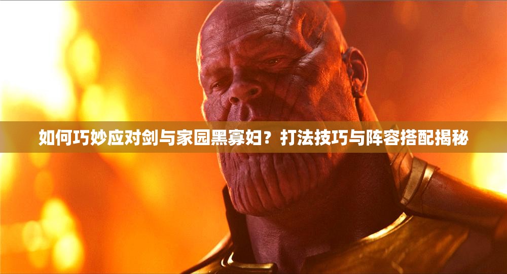 如何巧妙應(yīng)對(duì)劍與家園黑寡婦？打法技巧與陣容搭配揭秘