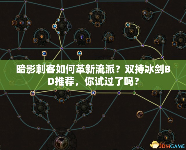 暗影刺客如何革新流派？雙持冰劍BD推薦，你試過了嗎？