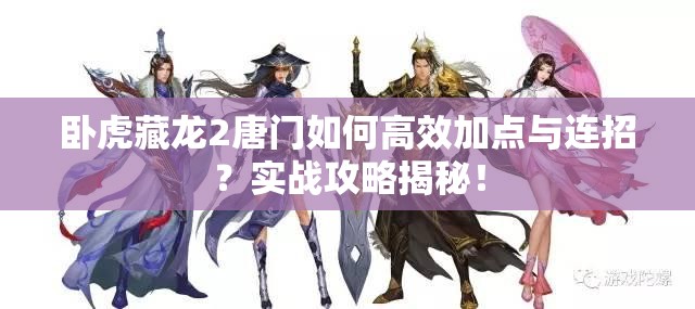 臥虎藏龍2唐門如何高效加點與連招？實戰(zhàn)攻略揭秘！