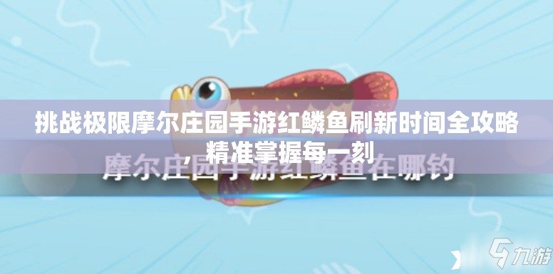 挑戰(zhàn)極限摩爾莊園手游紅鱗魚刷新時間全攻略，精準掌握每一刻